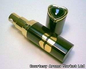 Perfume bottle heart shape